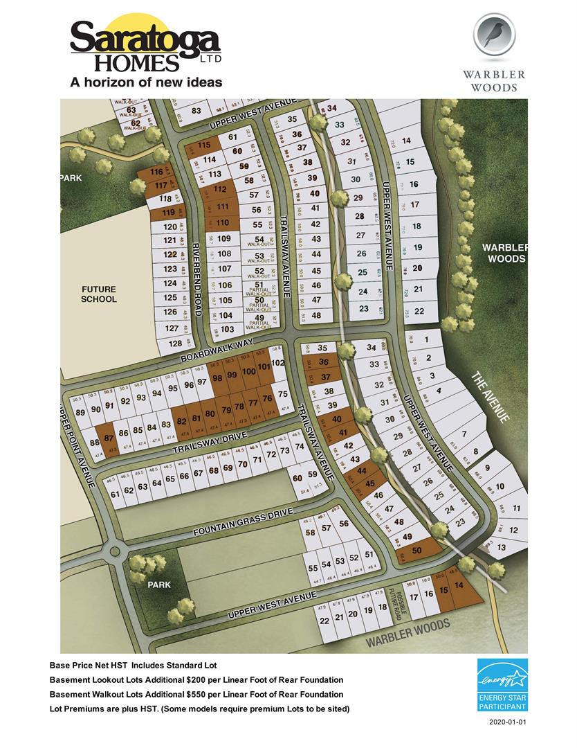 Warbler Woods Saratoga Homes In London On Prices Plans Availability