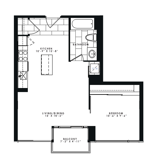 Eleven Superior Condominiums Enchanted Floor Plan, Toronto ON Livabl