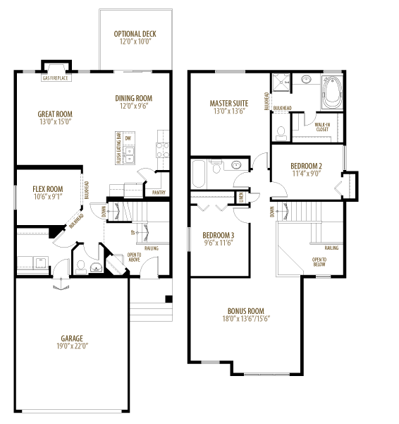 Aspen Hills by Morrison Homes Rochdale Floor Plan, Calgary AB Livabl