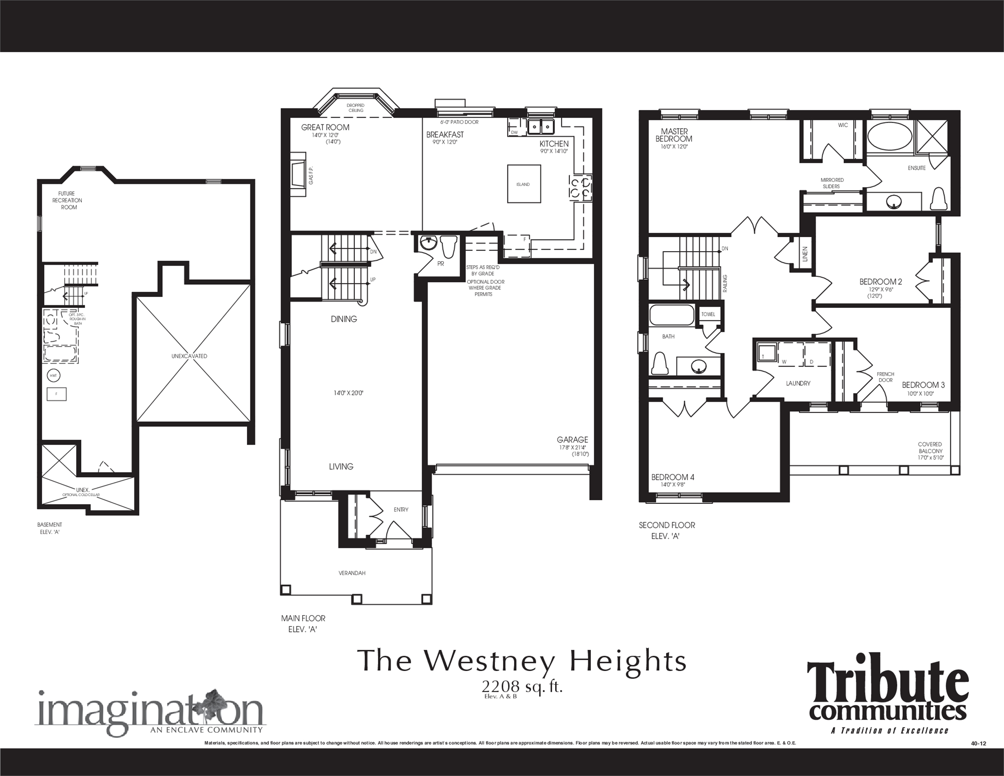 Imagination | The Westney Heights B | Floor Plans and Pricing