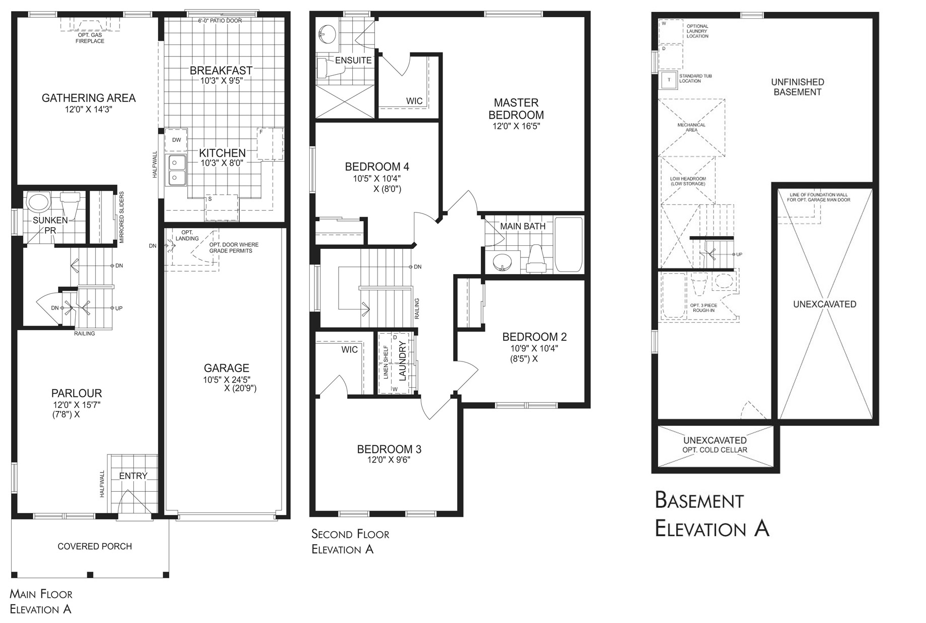 Empire Wyndfield The Calverton A Floor Plans and Pricing