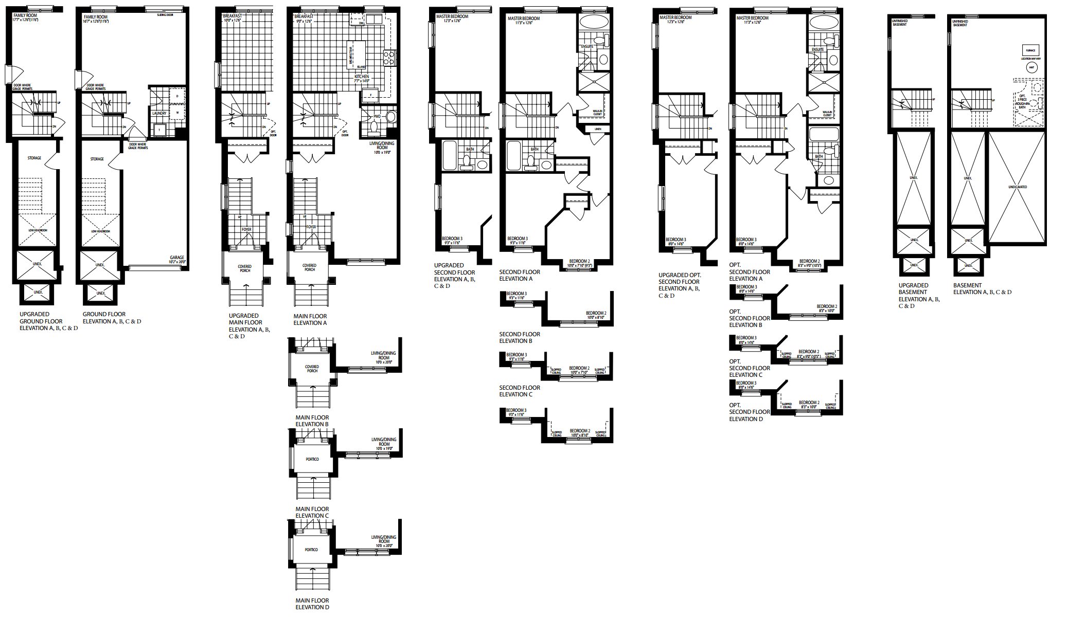 HumberView Trails The Mapleview Floor Plan, Toronto ON Livabl