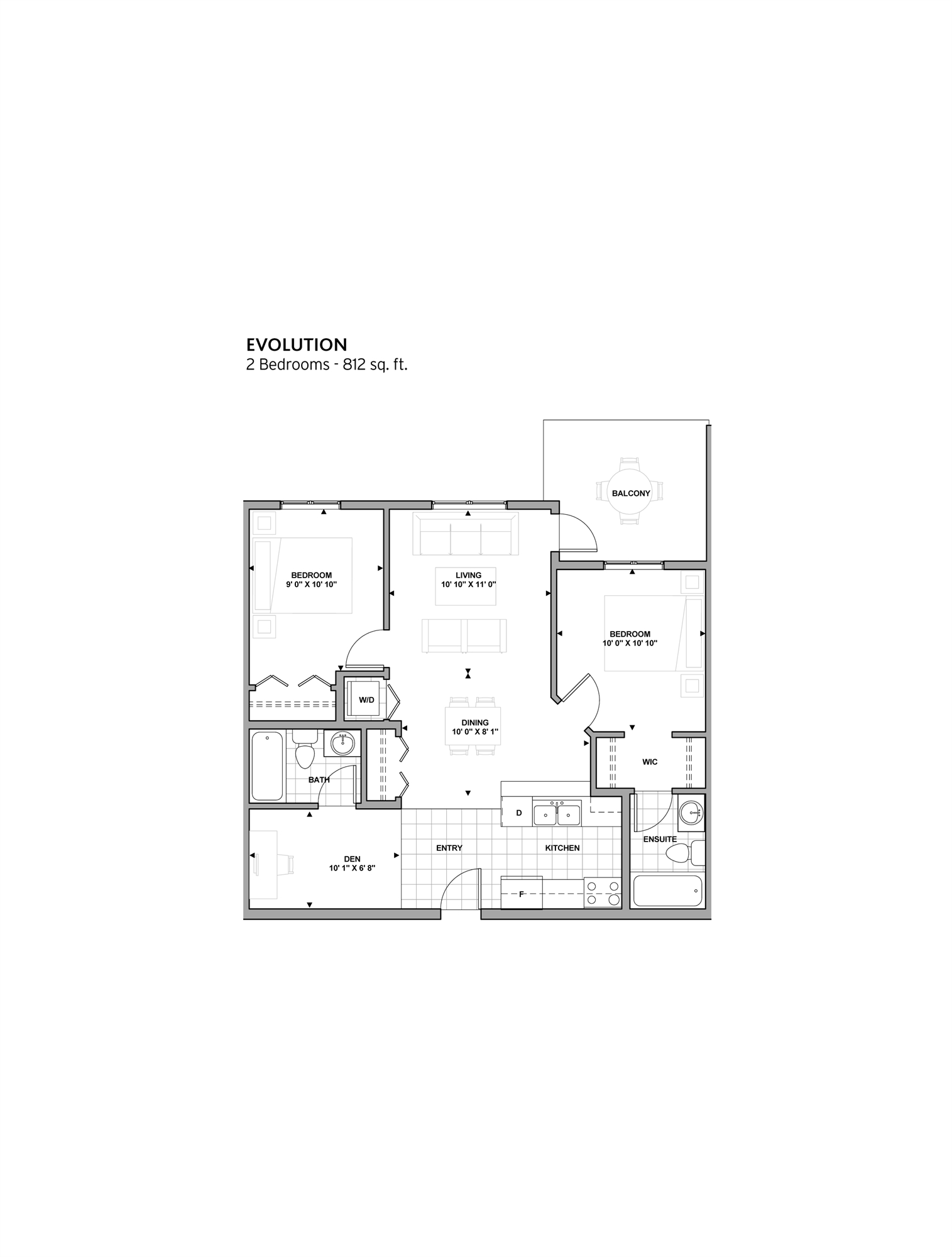 Encore Condos at Kincora Evolution Floor Plan, Calgary AB Livabl