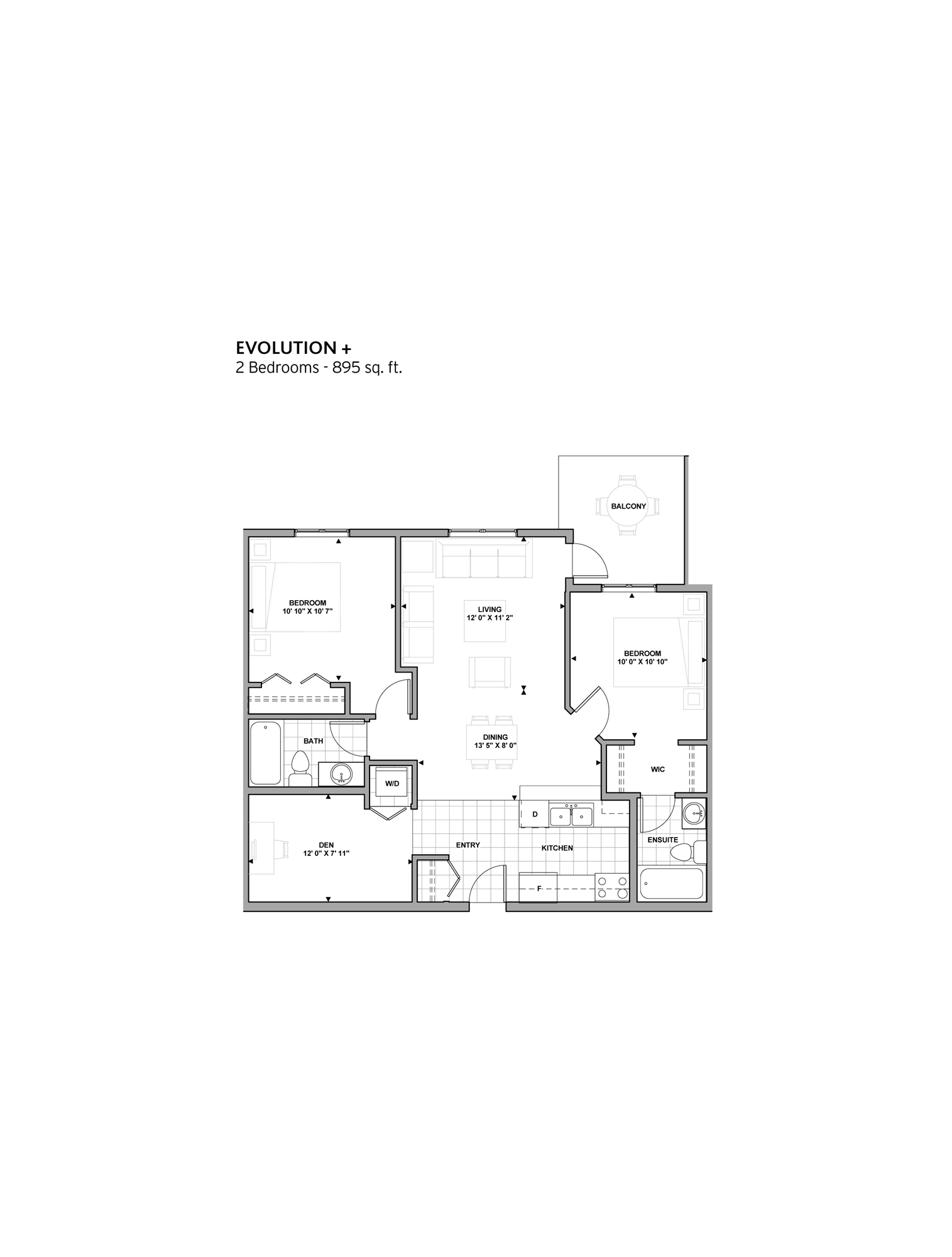 Encore Condos at Kincora Evolution+ Floor Plan, Calgary AB Livabl