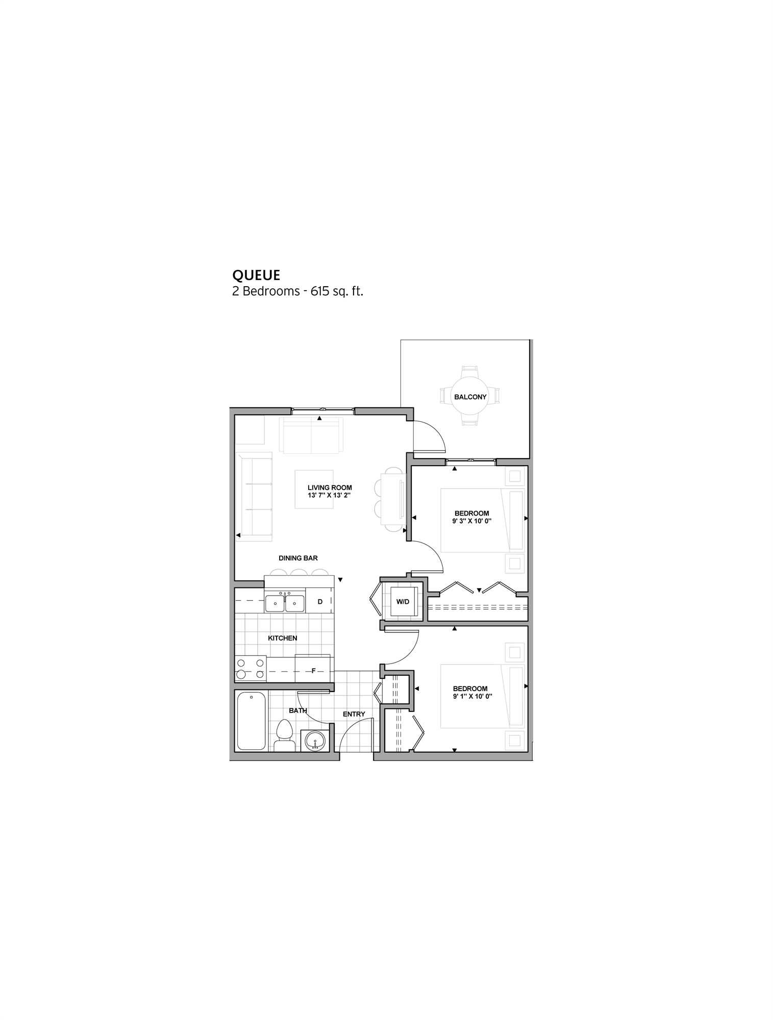 Encore Condos at Kincora Queue Floor Plan, Calgary AB Livabl