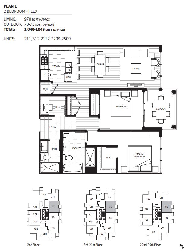 Parkside at Victoria Hill E Floor Plan, New Westminster BC Livabl