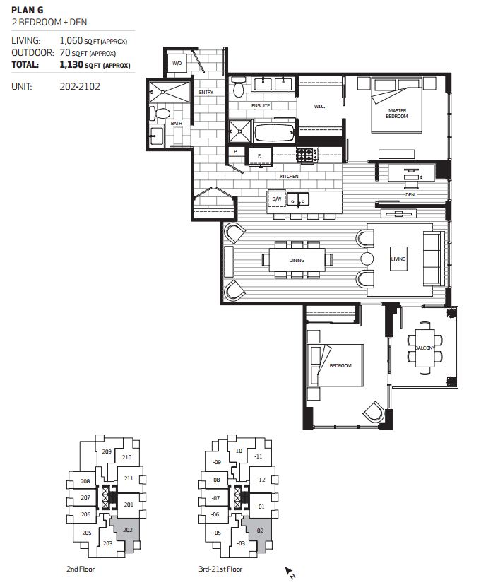 Parkside at Victoria Hill G Floor Plan, New Westminster BC Livabl
