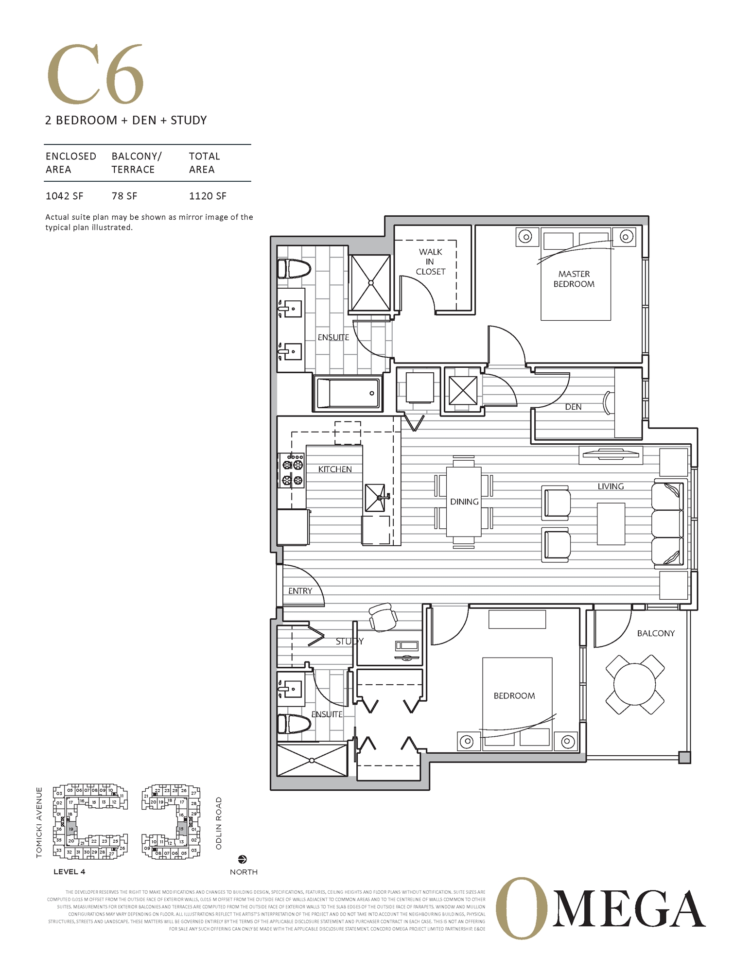 OMEGA Condos C6 Floor Plan, Richmond BC Livabl