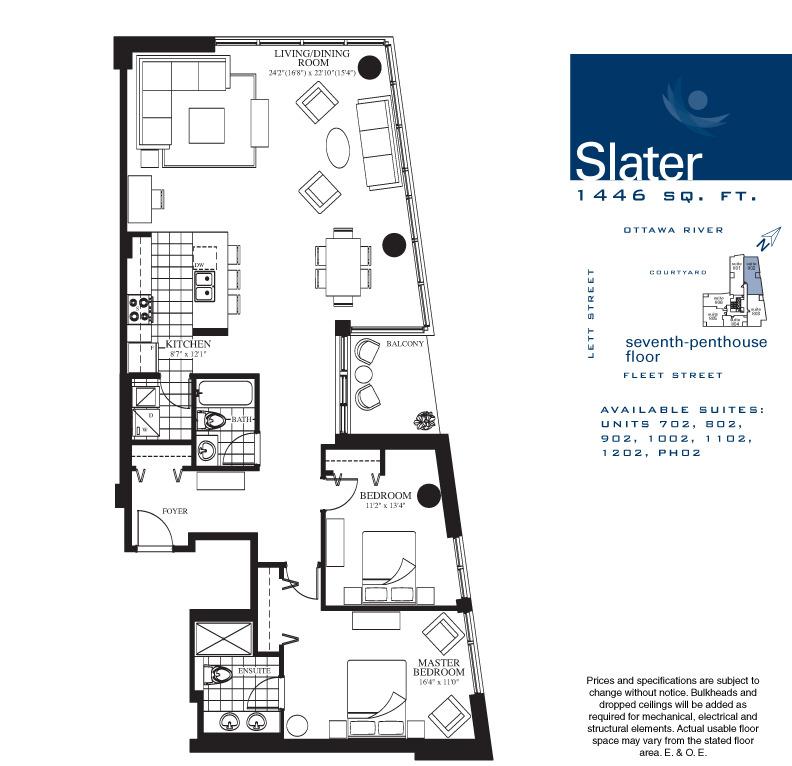LeBreton Flats Phase 2 Slater Floor Plans and Pricing