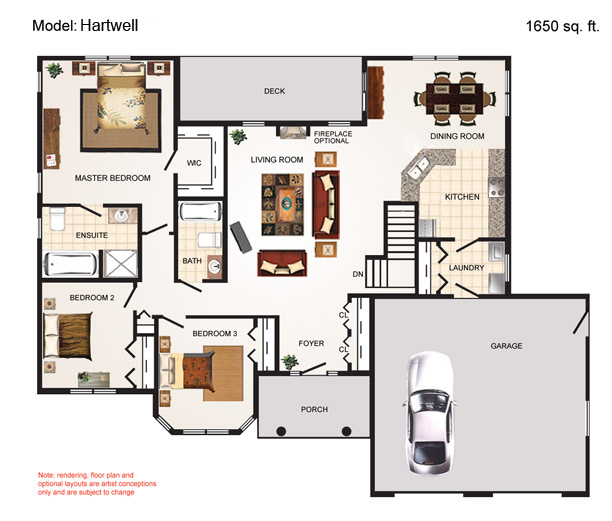 Starlight Hill Estates Hartwell Floor Plans and Pricing