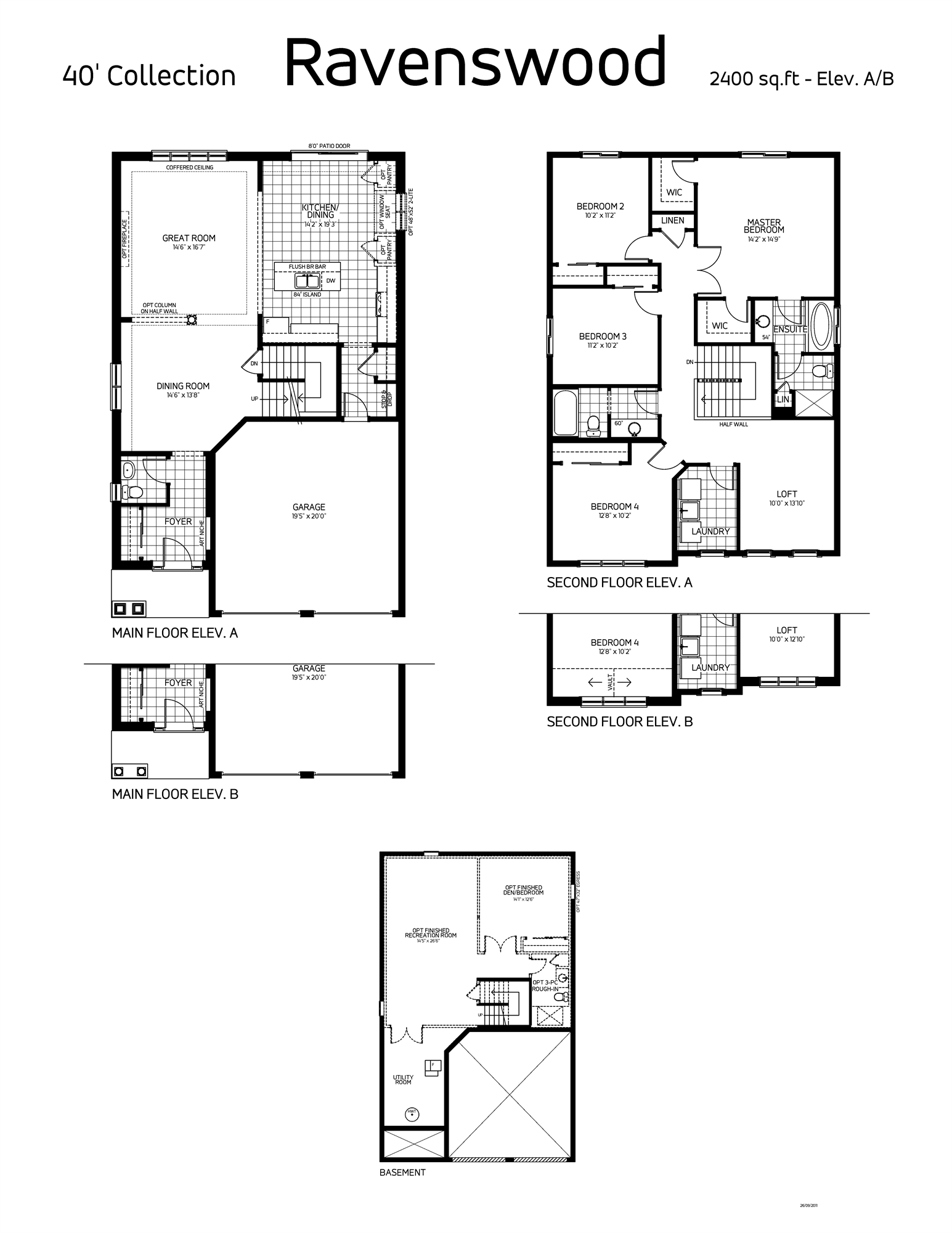 Harvest Estates Ravenswood Floor Plan, Welland ON Livabl