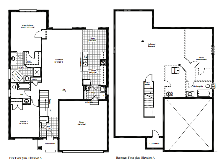 Uplands North III by Carnaby Homes The Fieldbrook Floor Plans and