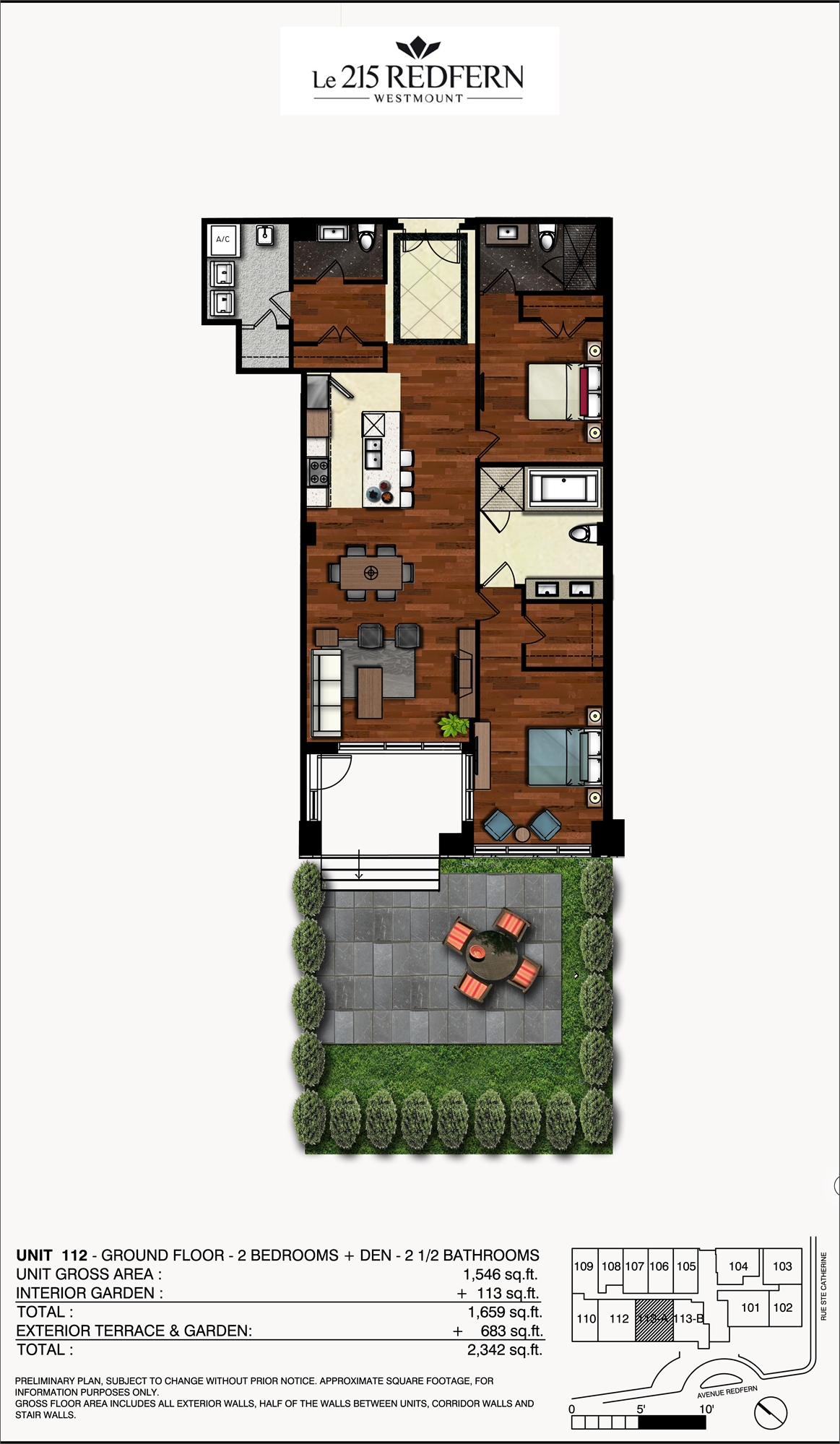 215 Redfern 112, Westmount QC Livabl