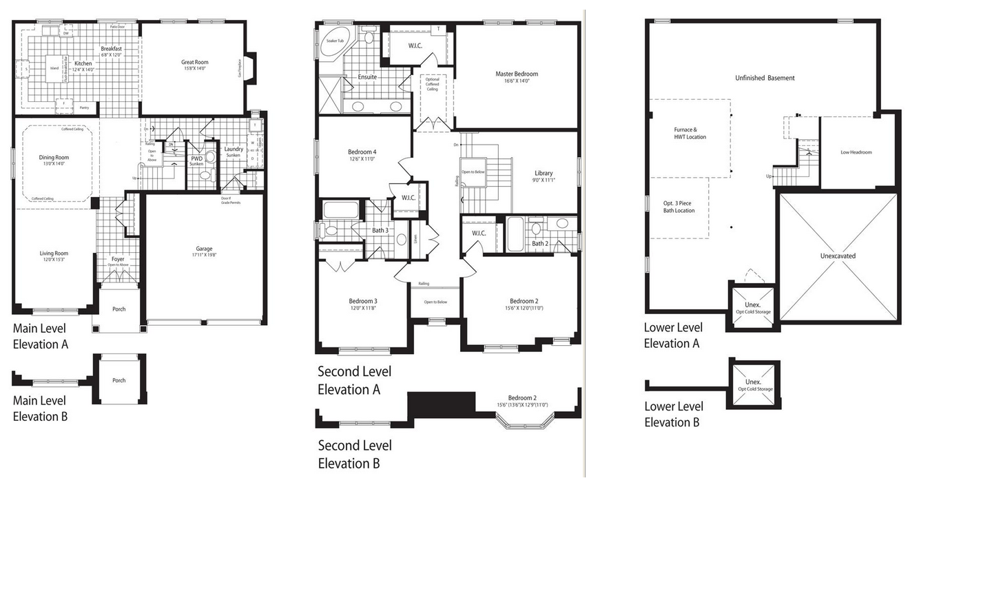 Blackstone The Friesian Floor Plan, Ottawa ON Livabl