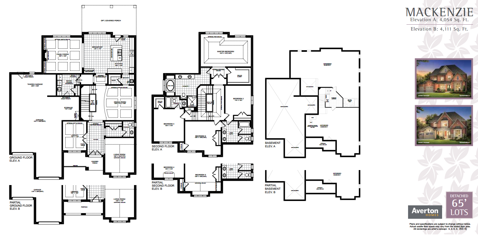 Victoria Highlands Mackenzie Floor Plans and Pricing