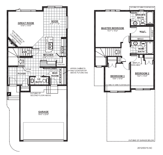 Sedona floor plan at Riverstone by Daytona Homes Master Builder in