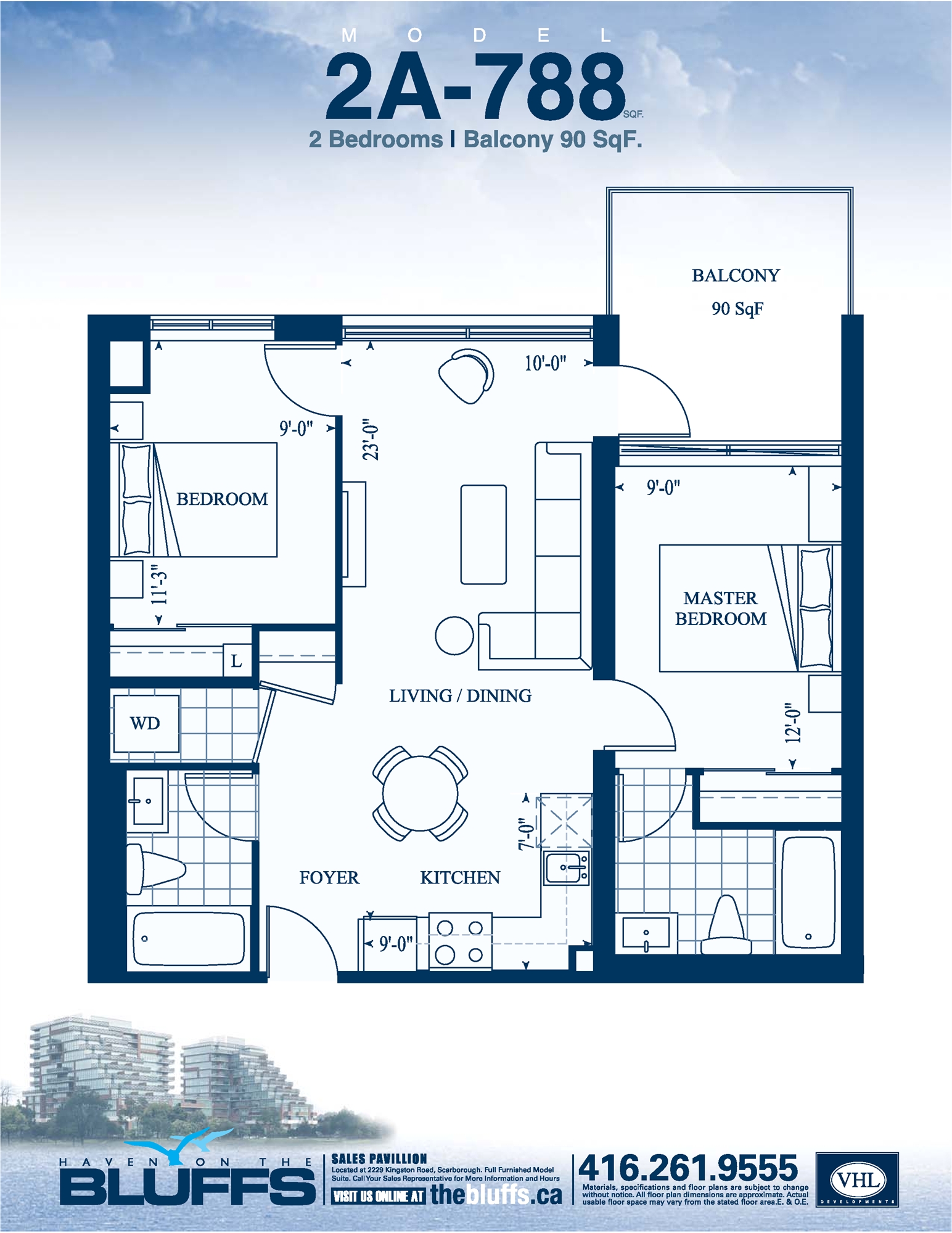 Haven on the Bluffs | 2A | Floor Plans and Pricing