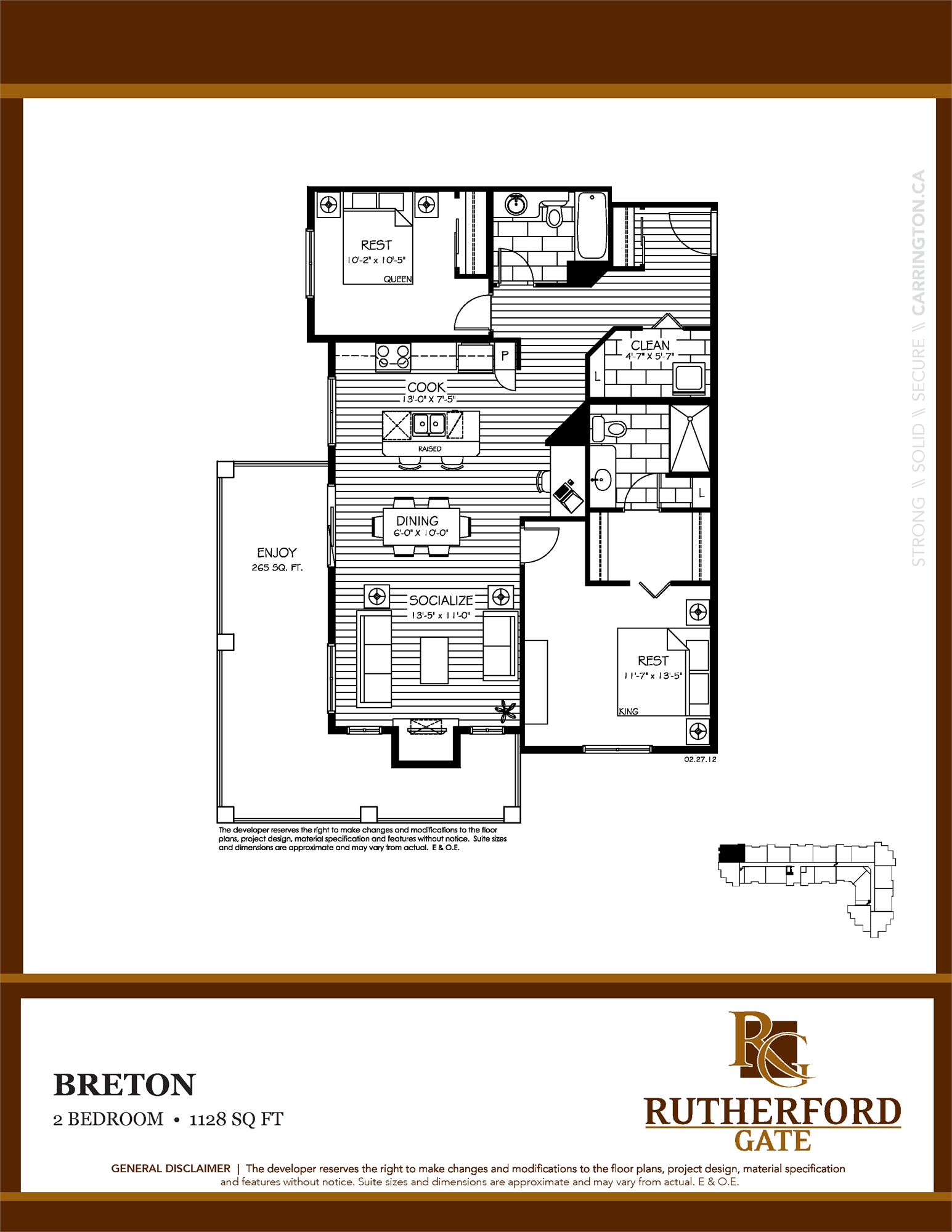 Rutherford Gate Phase 3 Breton Floor Plans and Pricing