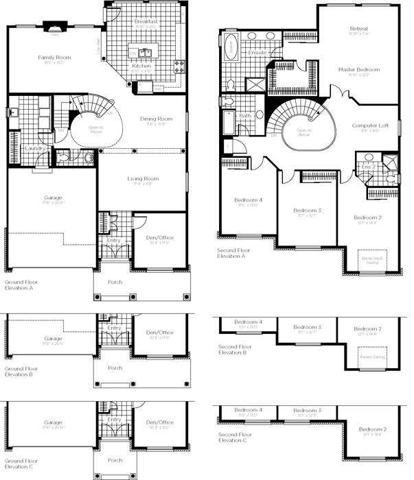 Parkside at Arcadia Rockcliffe Floor Plan, Ottawa ON Livabl