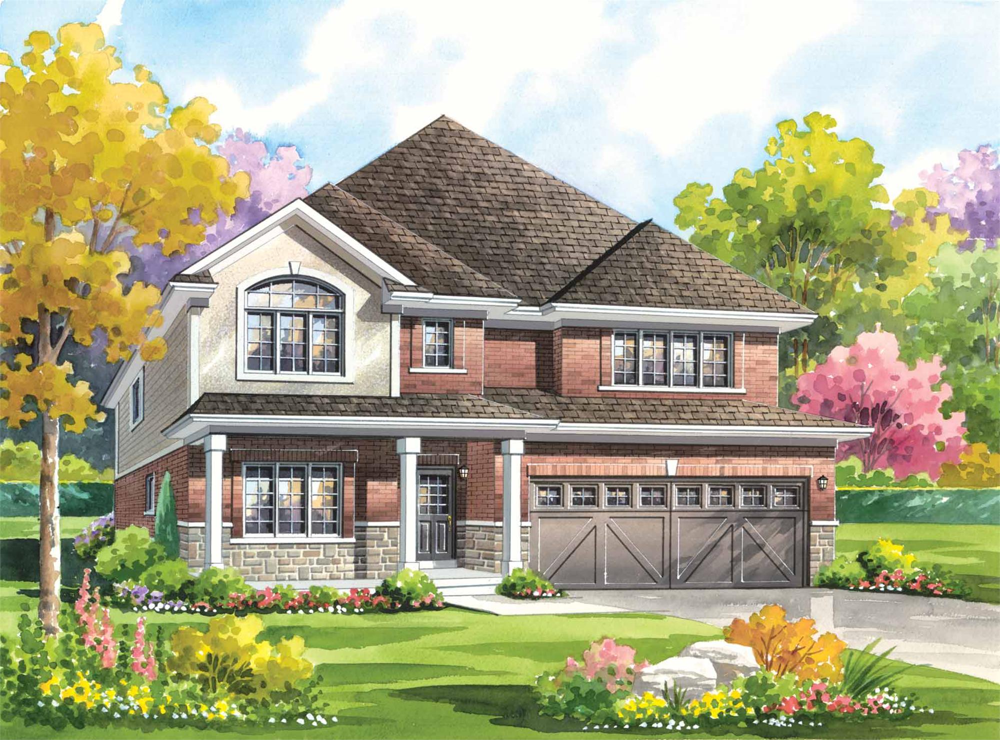 The Lennox A floor plan at Lyon's Creek by Homes by DeSantis in