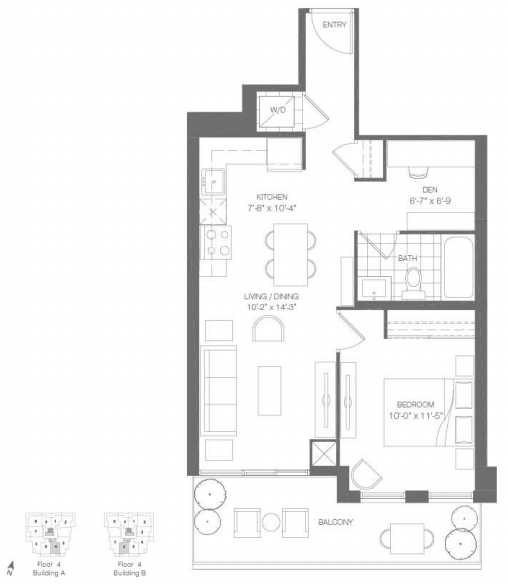 Park Towers Condominiums at IQ Bedford Park Floor Plans and Pricing