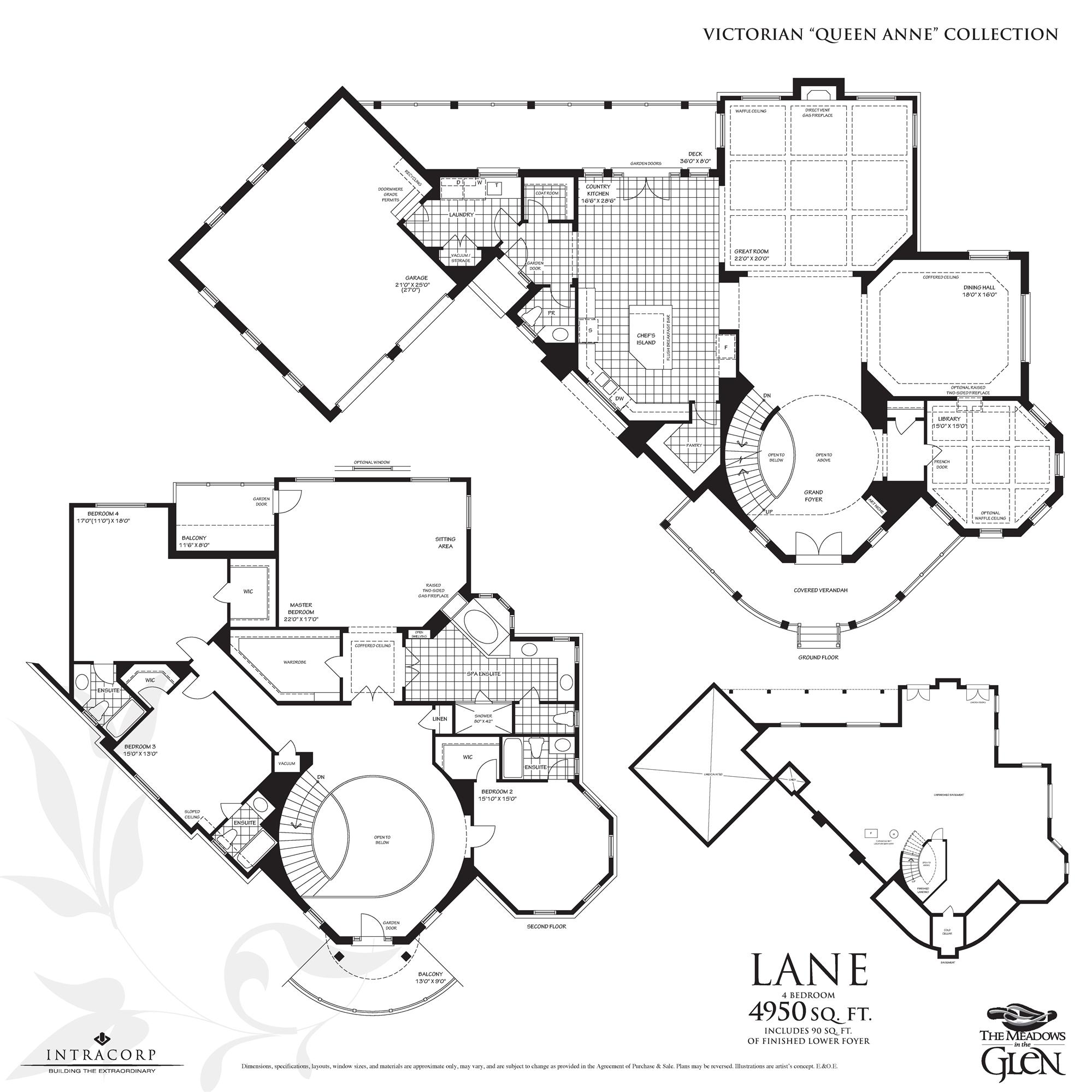 The Meadows in the Glen Lane (Victorian Collection) Floor Plan