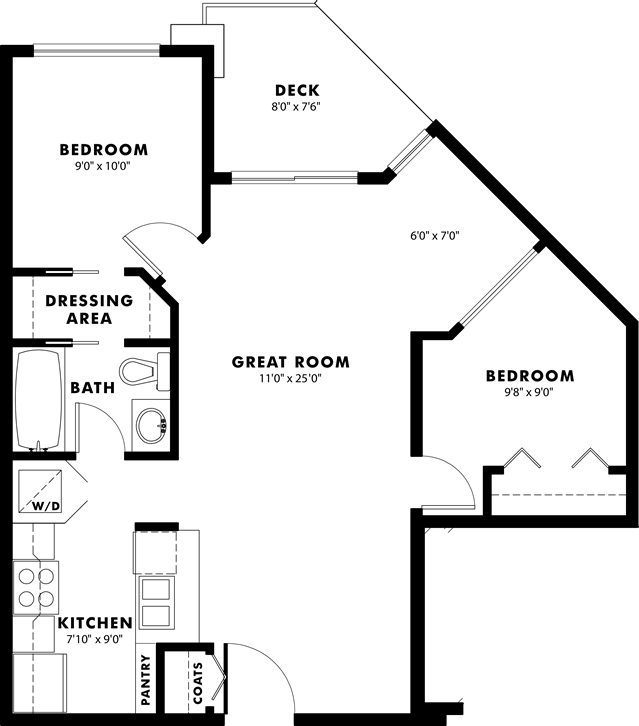 Orchid Riverside Homes C Floor Plan, Port Coquitlam BC Livabl