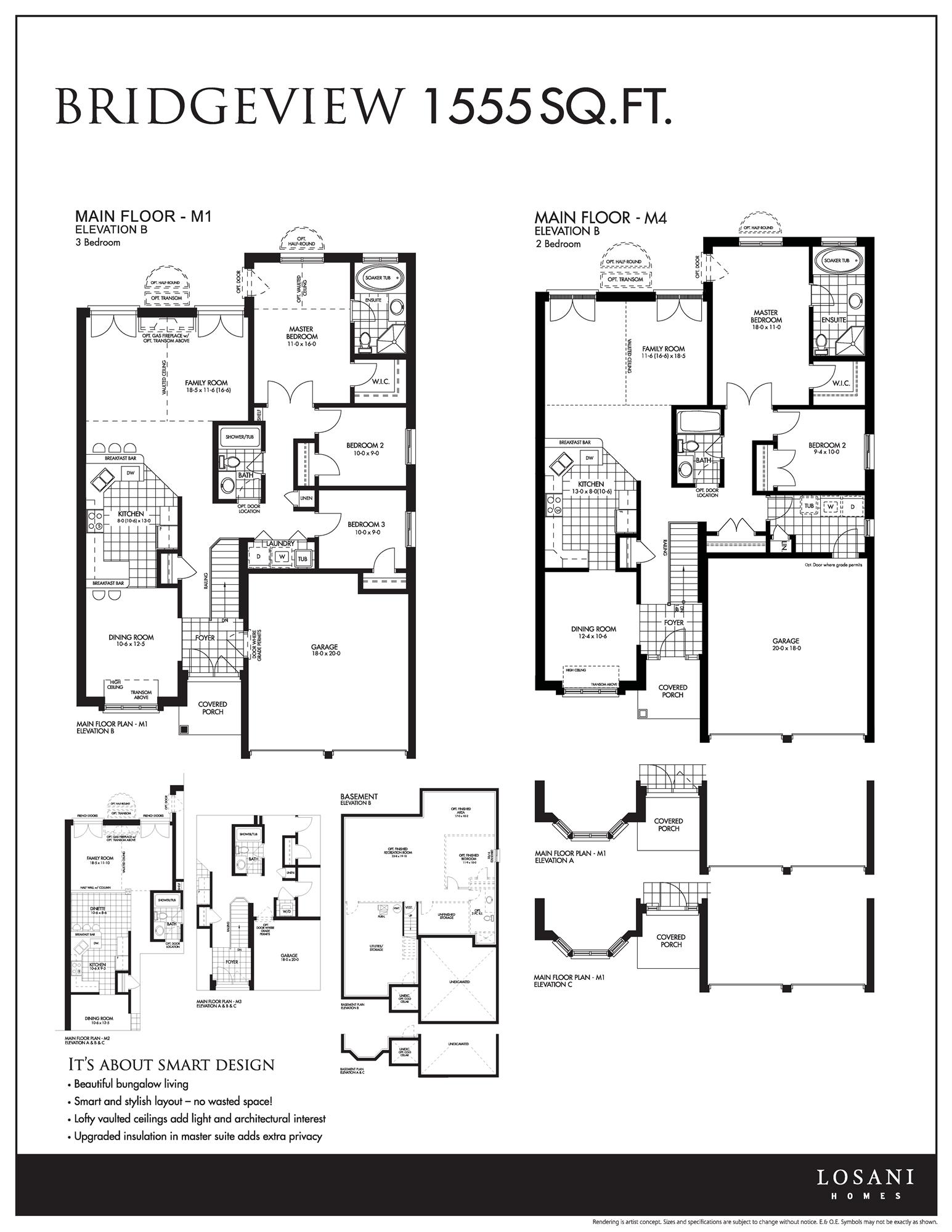 Doon Creek by Losani Homes Bridgeview Floor Plans and Pricing