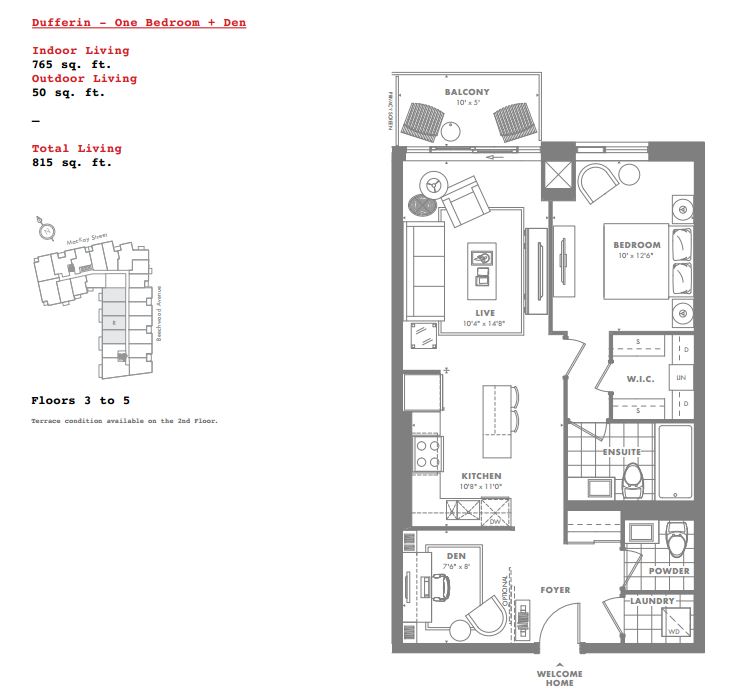 Minto Beechwood Dufferin Floor Plan, Ottawa ON Livabl