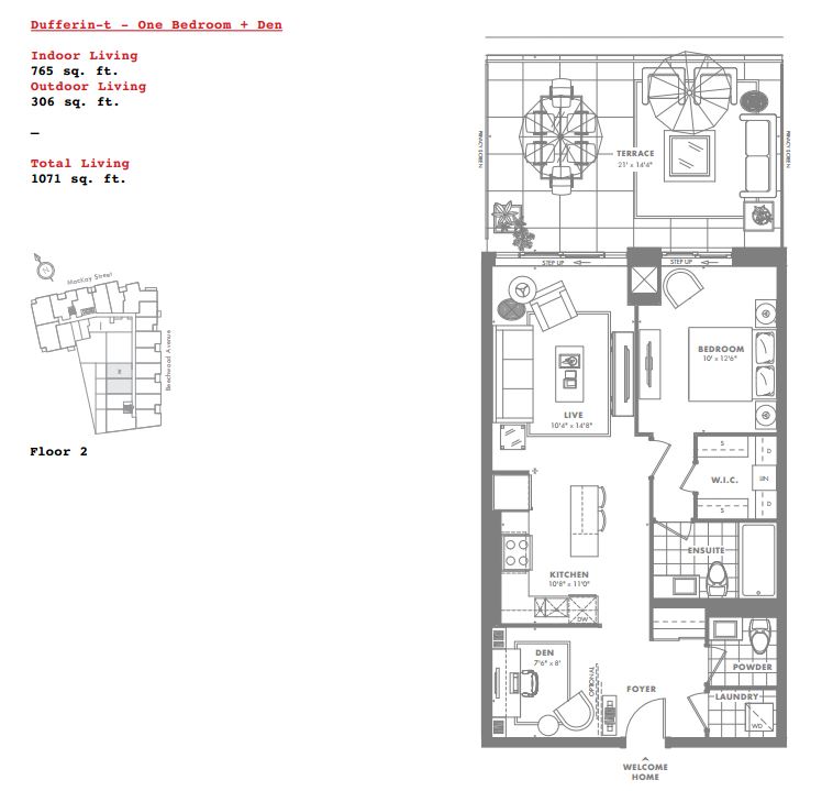 Minto Beechwood Dufferint Floor Plan, Ottawa ON Livabl