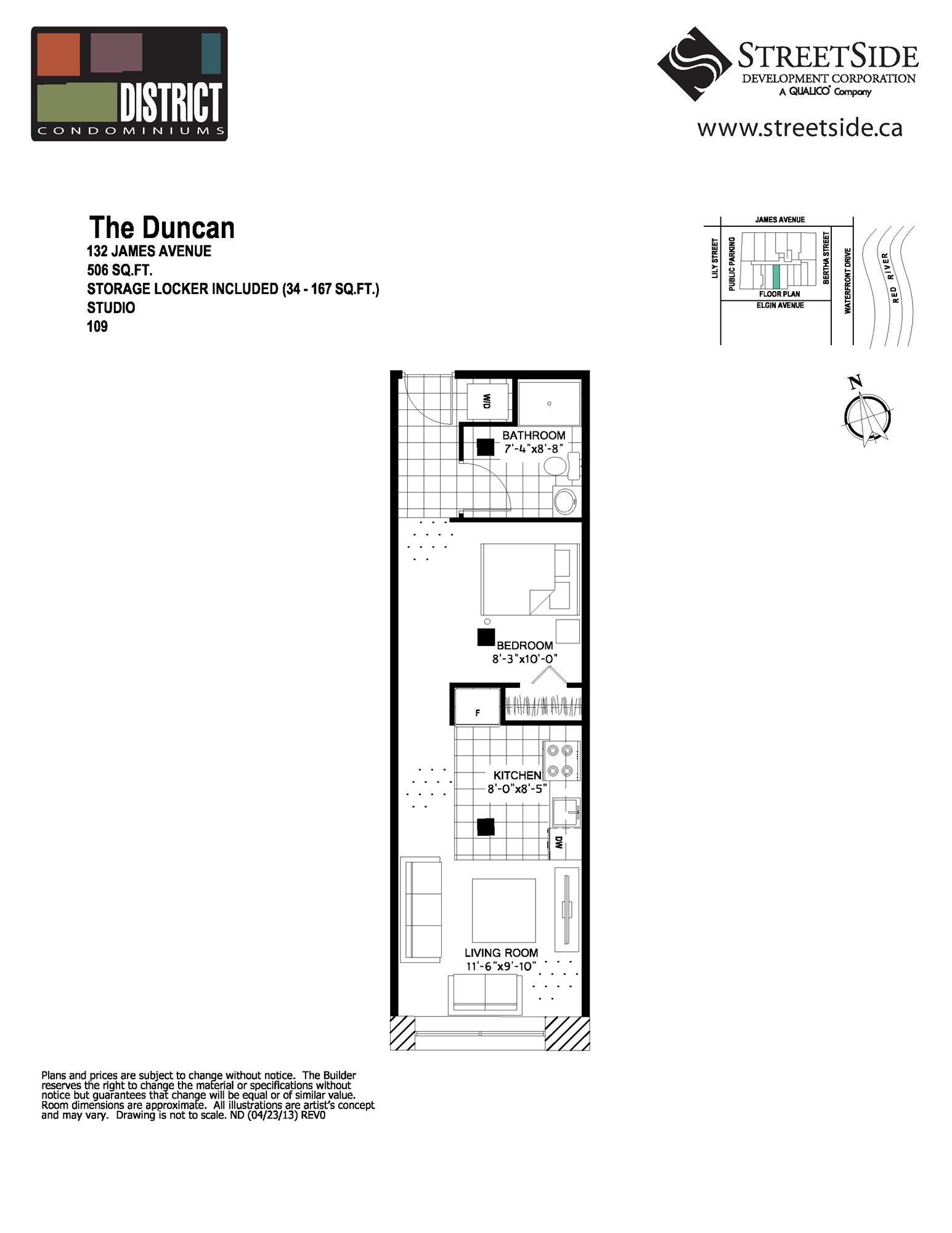 District Condominiums Duncan Floor Plan, Winnipeg MB Livabl