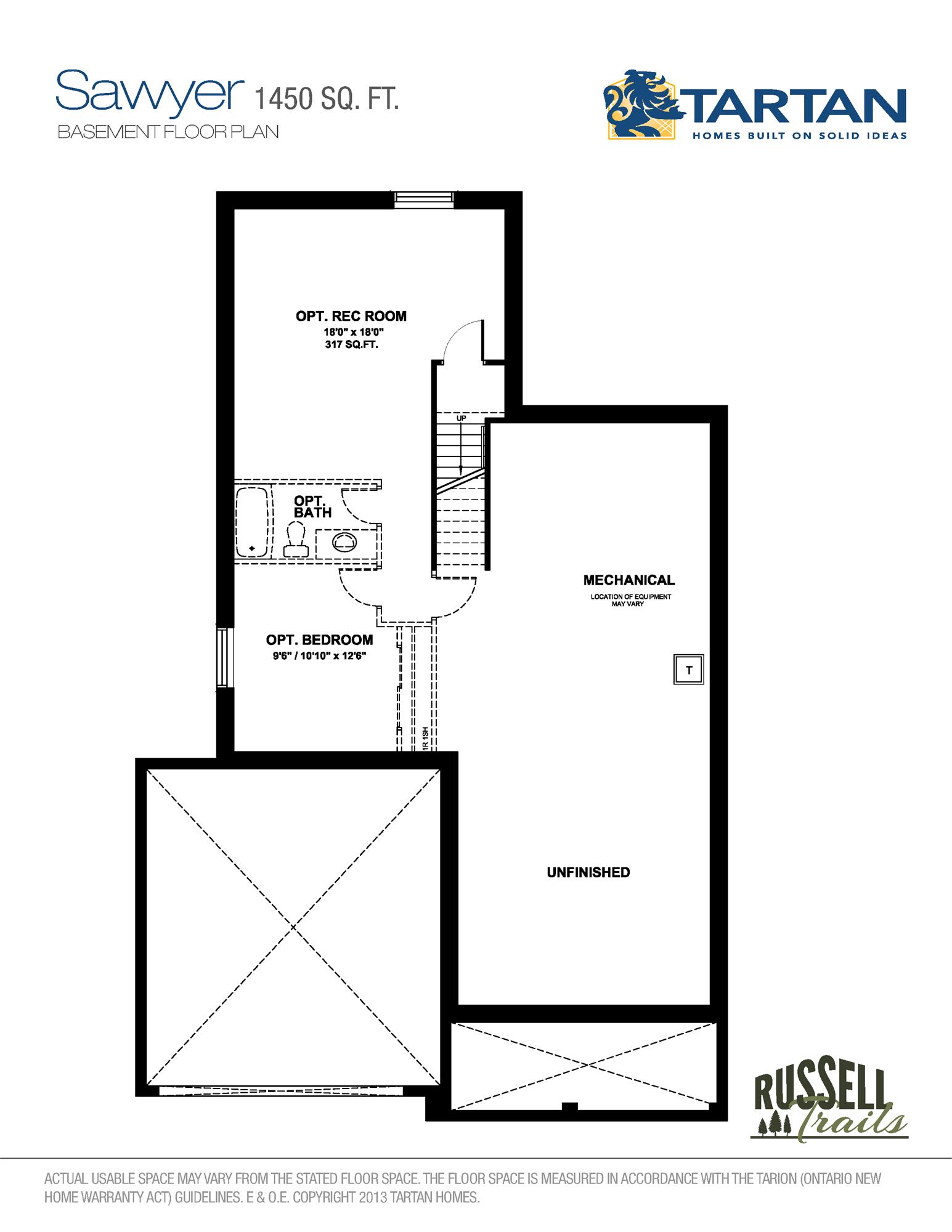 Russell Trails Sawyer Floor Plans and Pricing