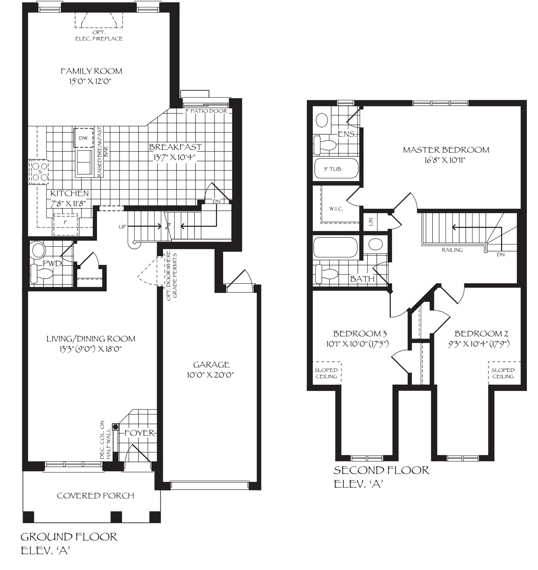 The Country Club The Buckhorn Floor Plan, Kawartha Lakes ON Livabl