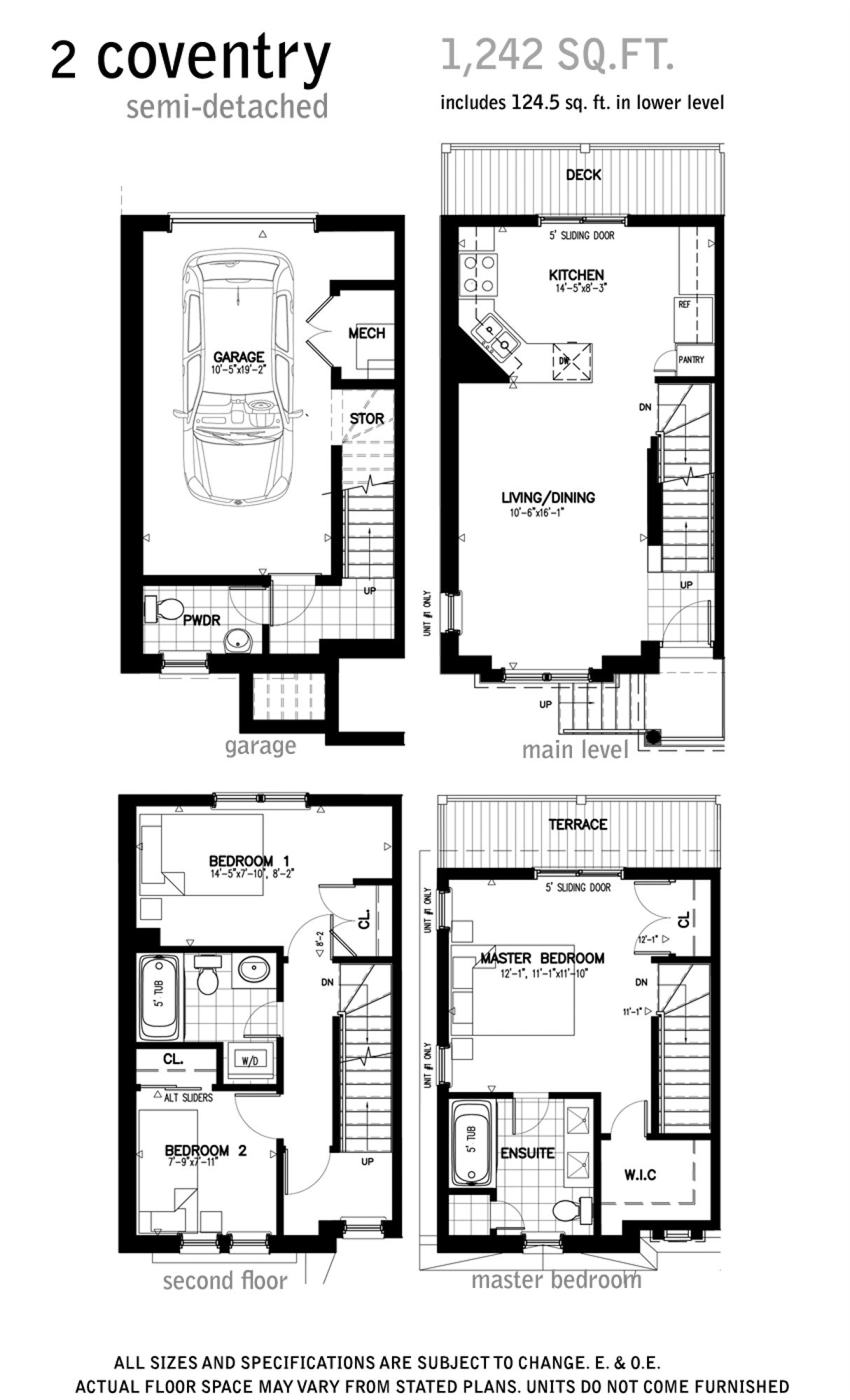 Balford Place The Coventry Floor Plan, Toronto ON Livabl