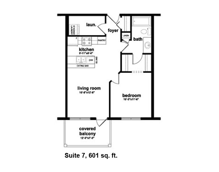 Radiance in Eaux Claires 411 A Floor Plans and Pricing