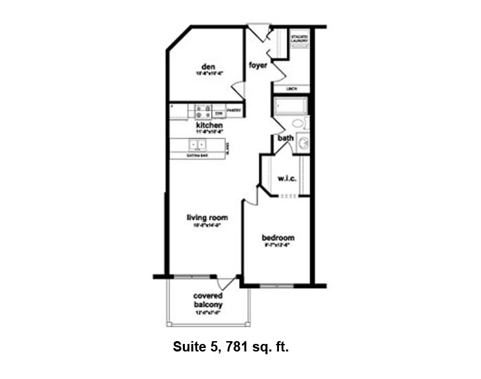 Residence 201 A1 at Radiance in Eaux Claires in Edmonton, AB