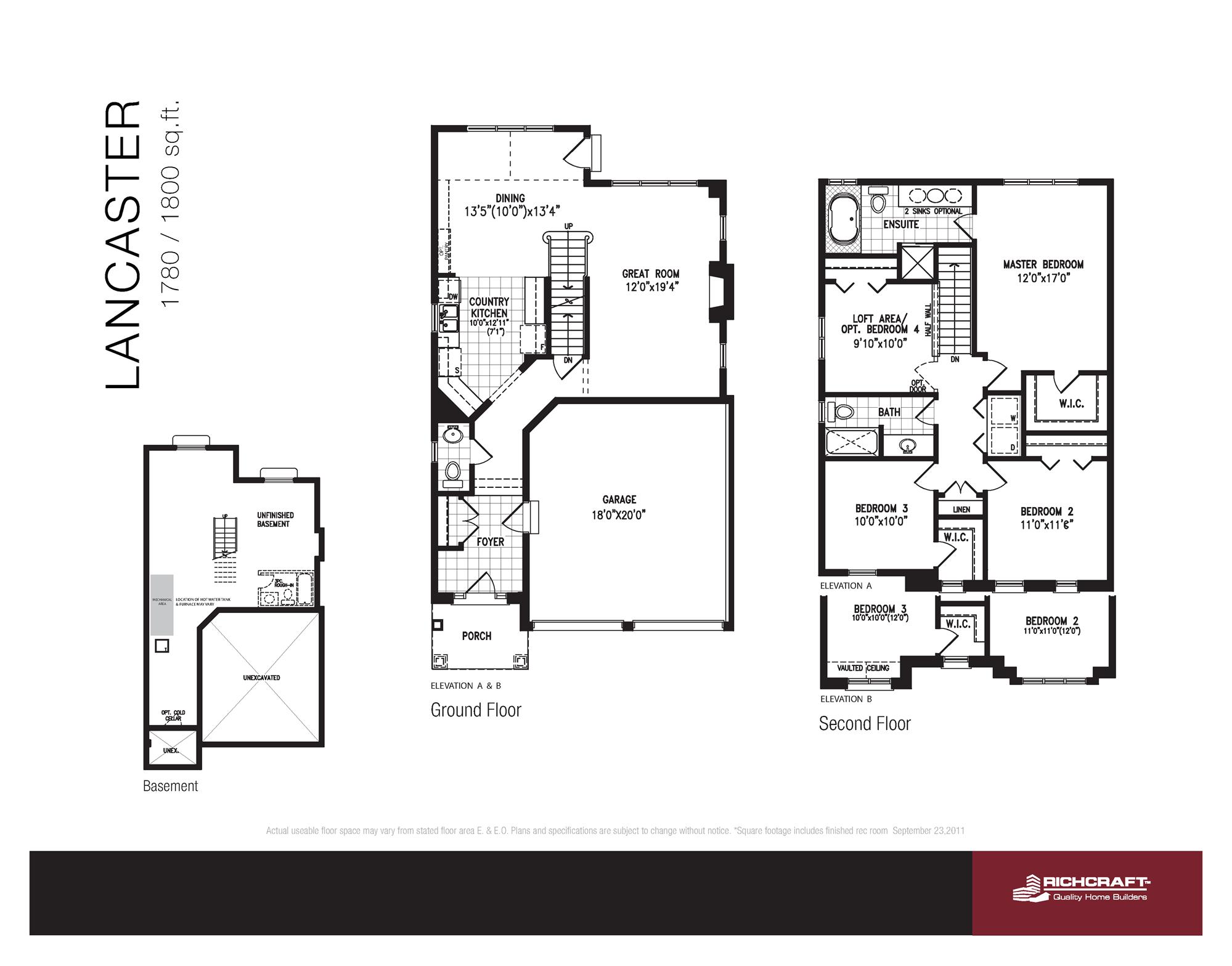 Fernbank Crossing Lancaster Floor Plans and Pricing