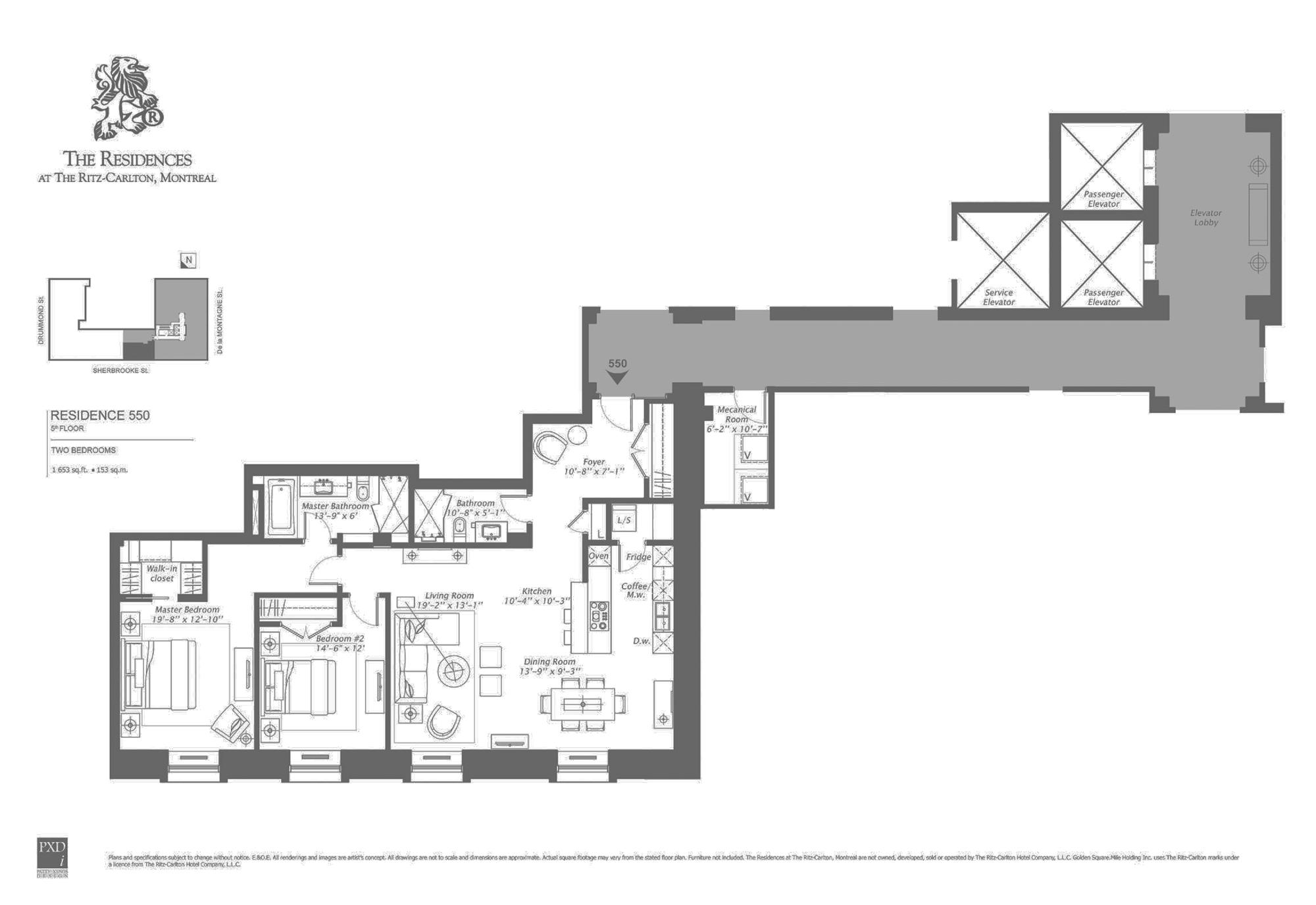 The Residences at the Ritz Carlton Montreal Residence 550, Montréal
