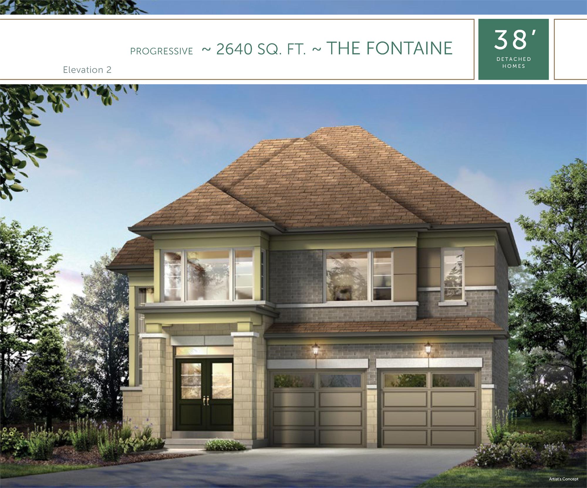 Aurora Trails Fontaine Floor Plans and Pricing