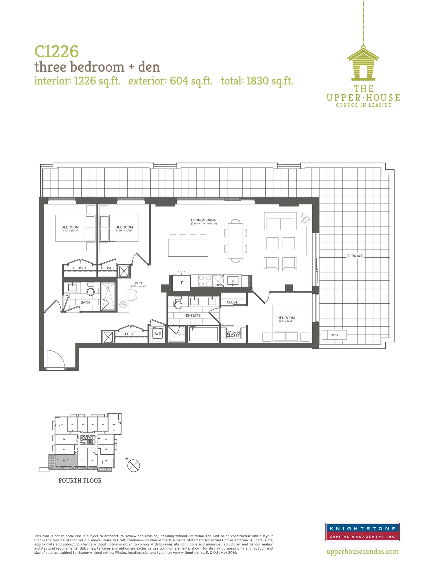 The Upper House C1226 Floor Plans and Pricing