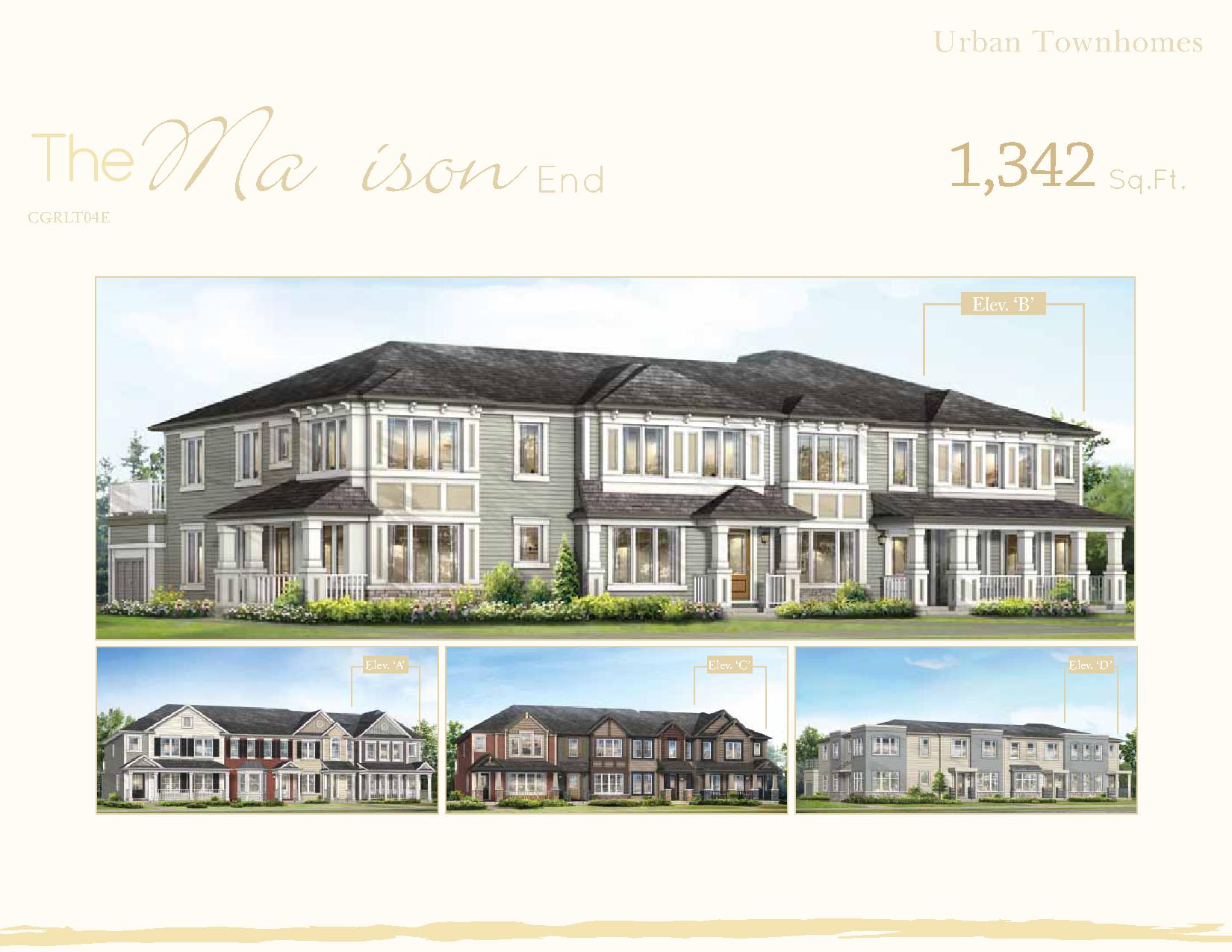 Southwinds by Mattamy Homes Madison End Floor Plan, Airdrie AB Livabl