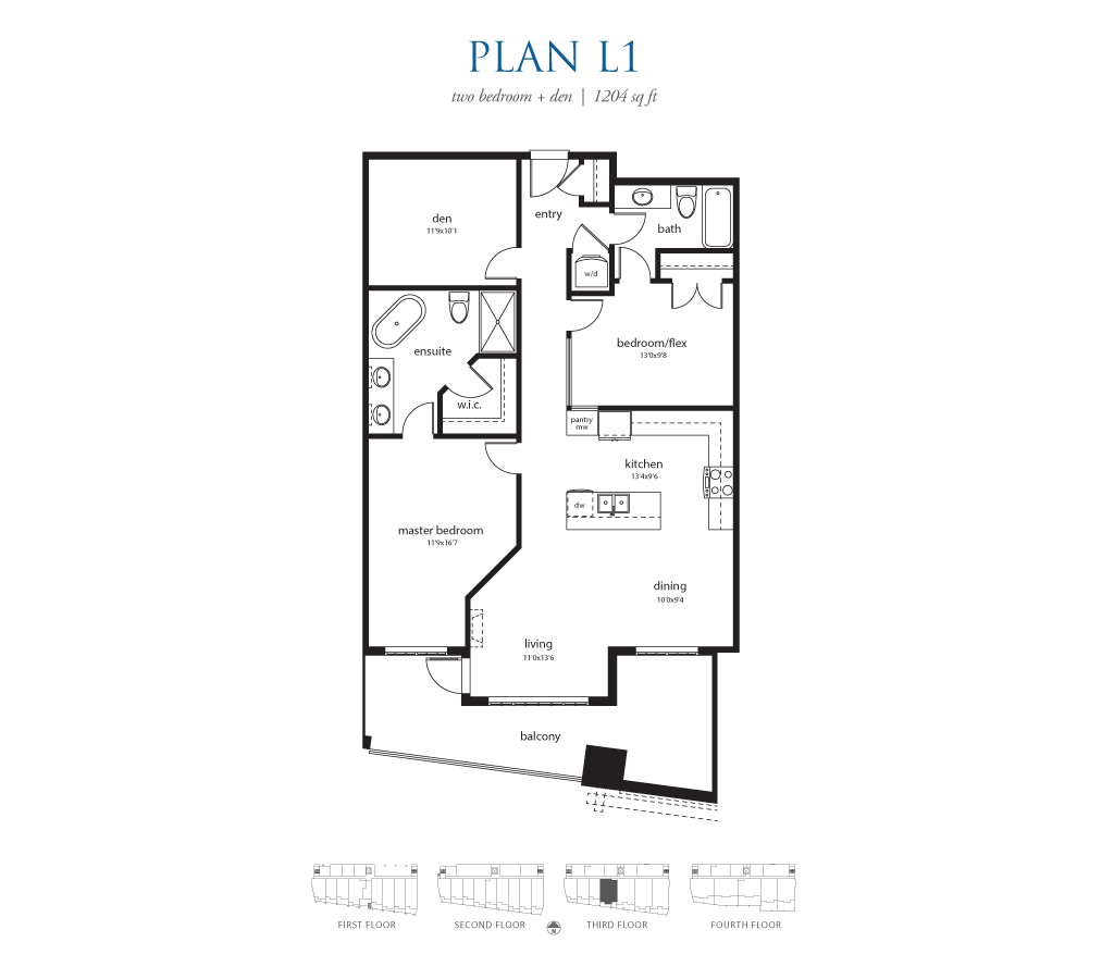 Reflections on the River L1 Floor Plan, Maple Ridge BC Livabl