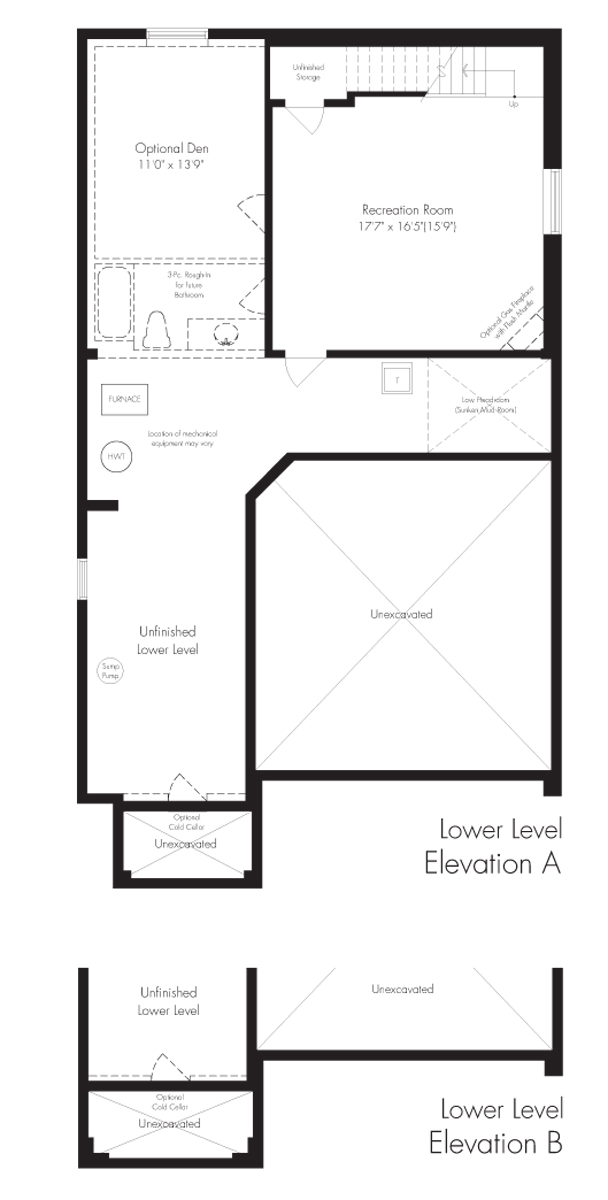 The Hemingway floor plan at in Toronto, ON