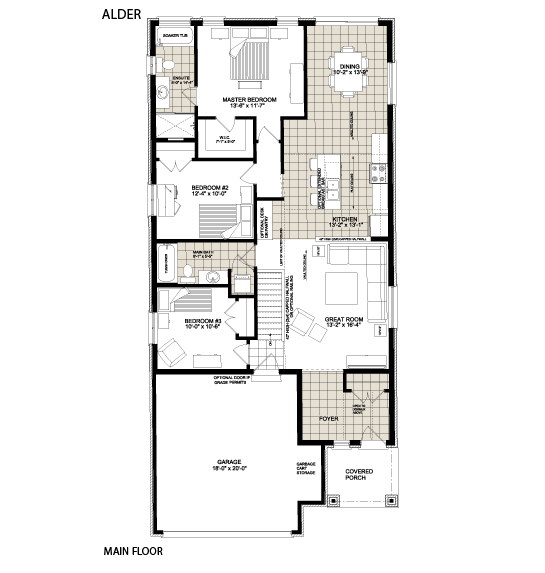 Morning Crest by Granite Homes The Alder Floor Plans and Pricing