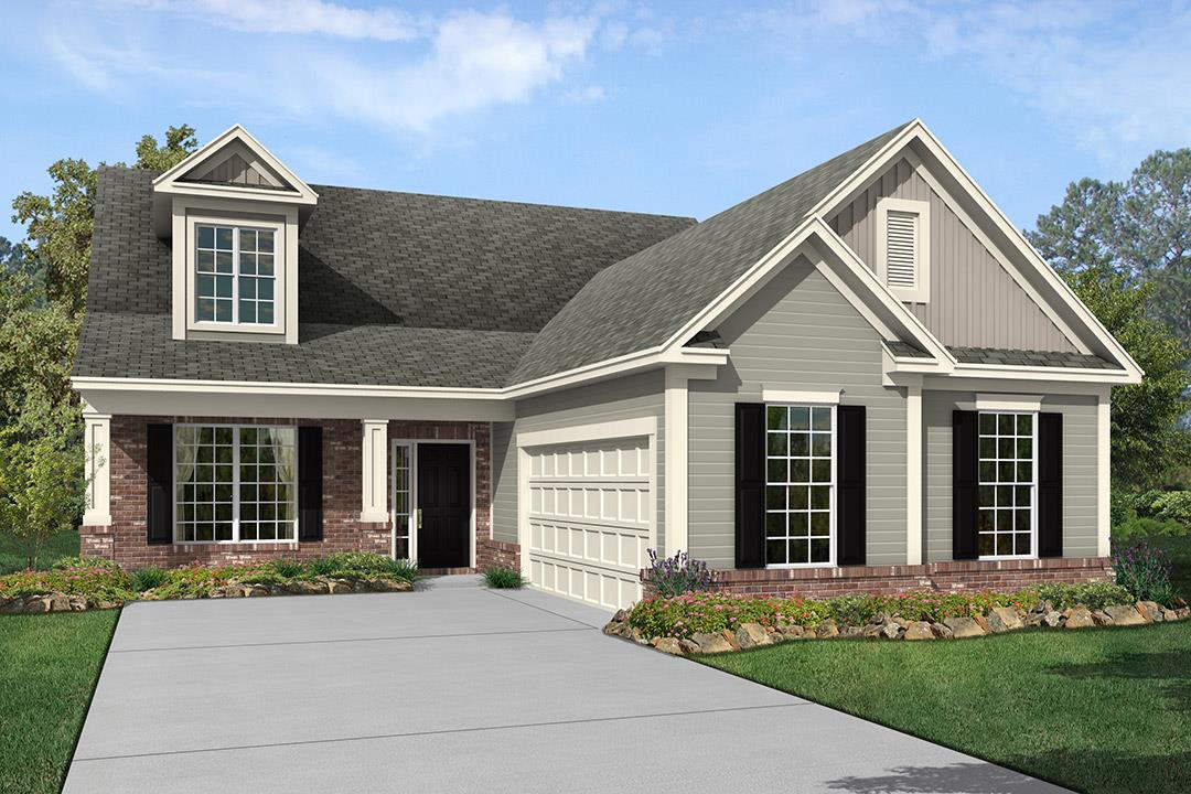Cowan floor plan at Brookvue in Concord, NC