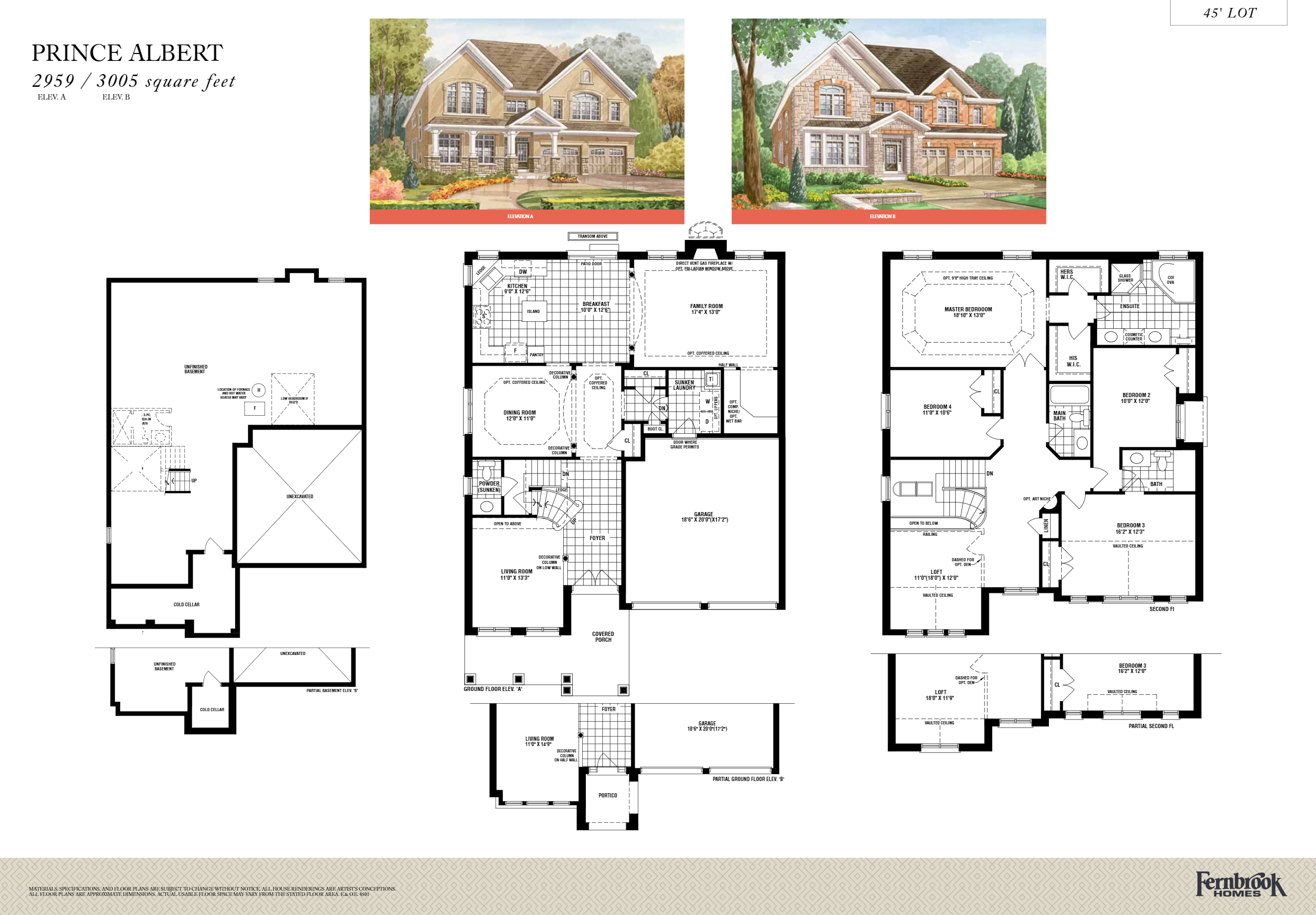 Altona Woods Prince Albert A Floor Plan, Pickering ON Livabl