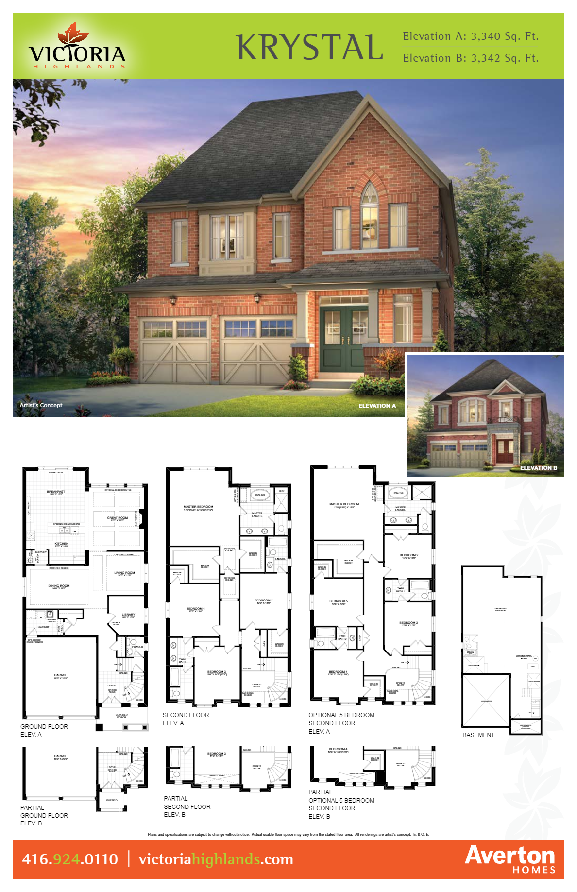 Victoria Highlands Krystal Floor Plans and Pricing