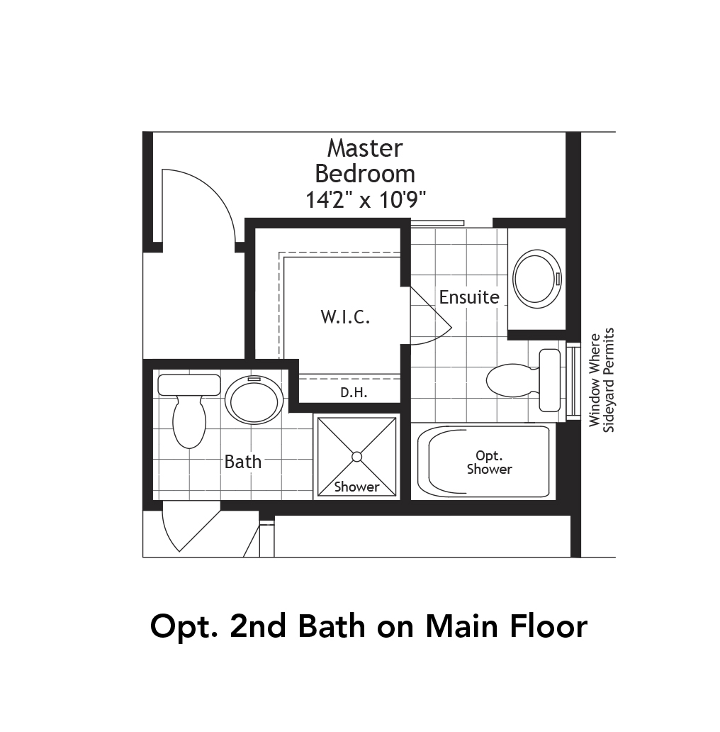 Lakeside Village Port Hope The Hickory (Bungalow) Floor Plan, Port