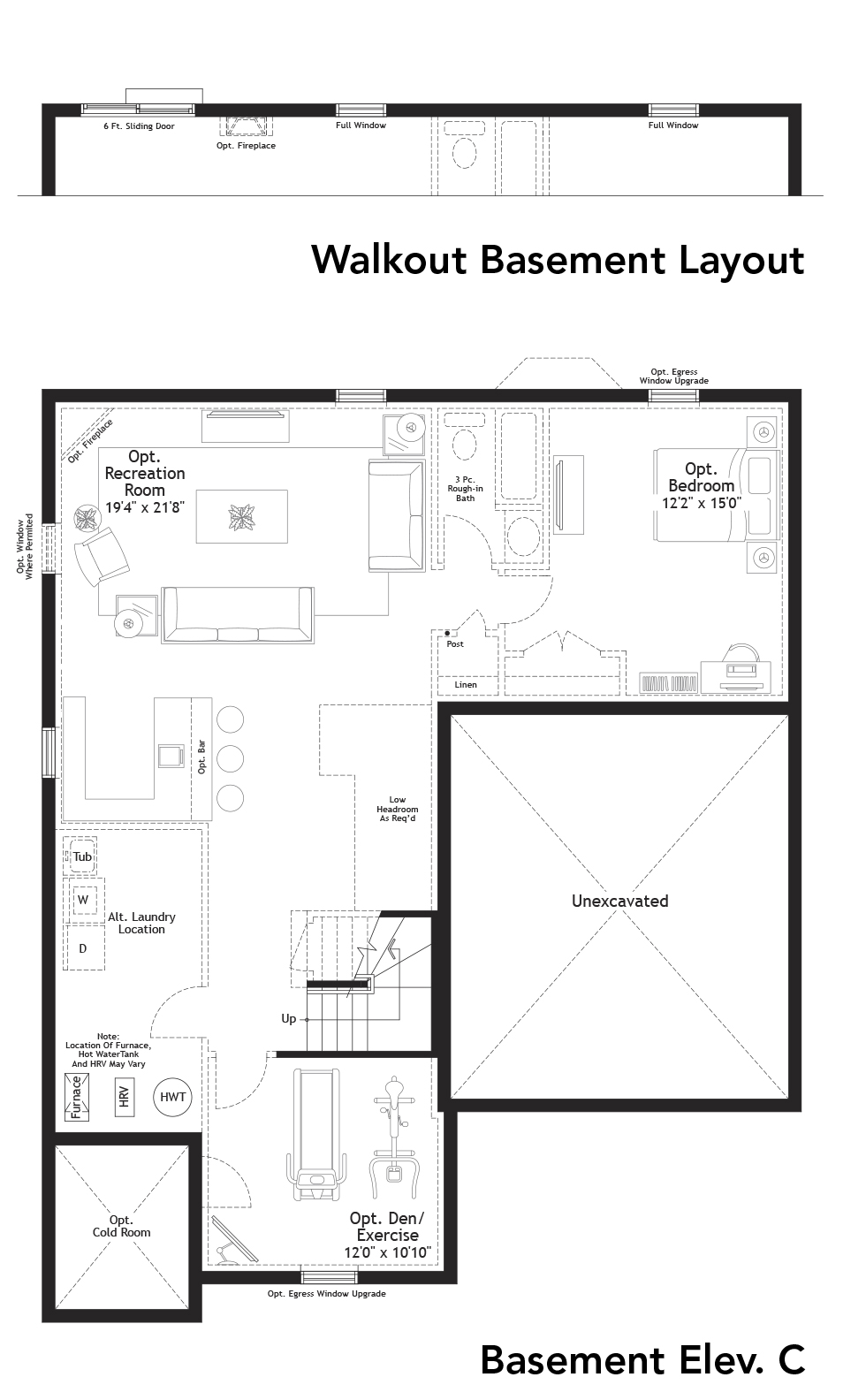 Lakeside Village Port Hope The Lancaster (Bungaloft) Floor Plans