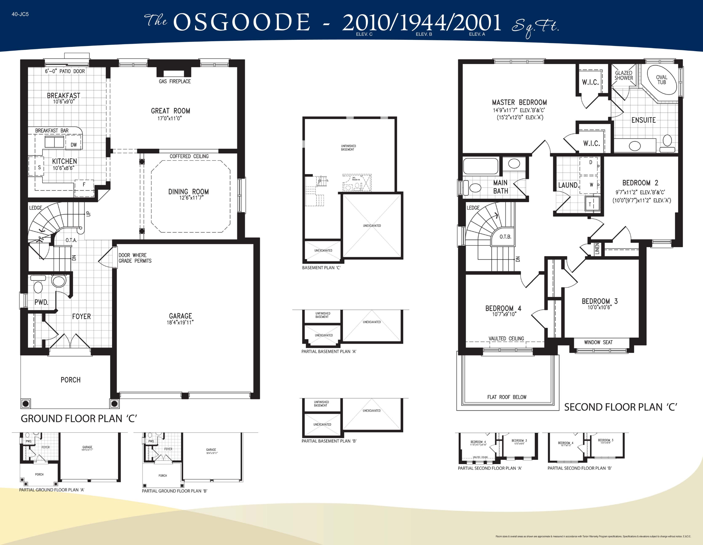 Jackson Creek Meadows by Picture Homes Osgoode Floor Plan